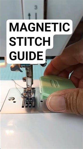 How to | Magnetic Stitch Guide #sewingtips #sewingtools #sewing