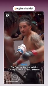 1.7K views · 19 reactions | Karate Combat on Reels | Facebook