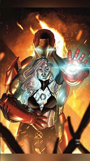 Iron man & Emma Frost in Iron & Frost #2