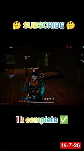 1k subscribe complete ✅