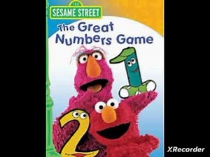 Opening to Sesame Street The Great Numbers Game DVD