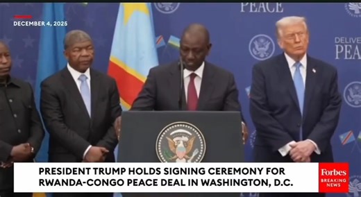 Kenya's President William Ruto's powerful speech during the signing of the DRC-Rwanda peace agreement in Washington DC, US. | Diaspora Media Max