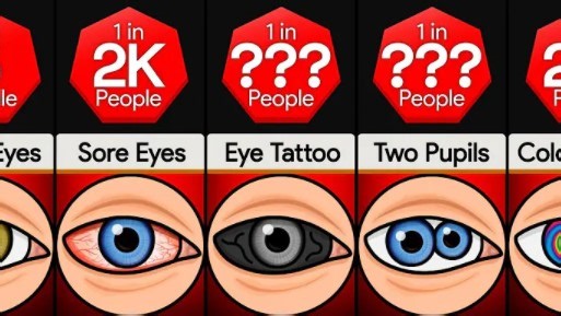 比较：眼睛的类型