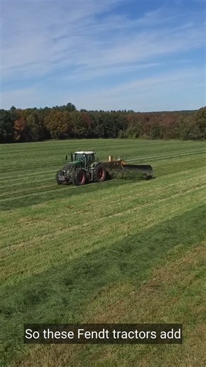 A tractor that can do any job while "sippin' fuel." Pulling thousands of pounds efficiently is no problem for these #FendtFarmers. #FuelEfficient #FuelSavings #GrowBold | Fendt