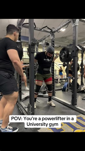 POV: Life as a Powerlifter at University Gym