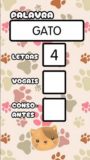 Aprender a ler e escrever palavras - Vogais - Consoantes - Sílabas - Classificação #educacao