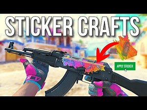 NEW CS2 sticker crafts from the community | #cs2 sticker crafts #9