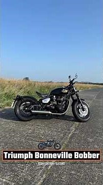 Classic Bobber Done Right | Triumph Bonneville Icon #motorcycles #classicbike #design