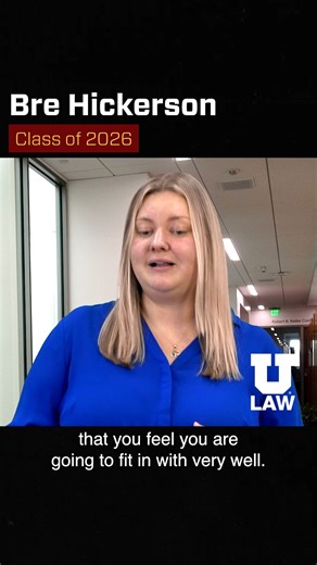 3L Bre Hickerson is on track to become an intellectual property attorney—and she's also committed to making Utah Law a welcoming community for everyone! Check out her full video on YouTube: https://www.youtube.com/watch?v=VGdDvb63onM&list=PLrfMz_WZNoCZGCH9kNvNMpQvmXd4eFcBa&index=7 | S.J. Quinney College of Law - University of Utah