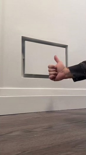 Mud-In Wall Vent That Disappears Into Drywall