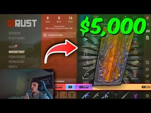I WON THE BIGGEST RUST SKIN JACKPOT - Rust Gambling