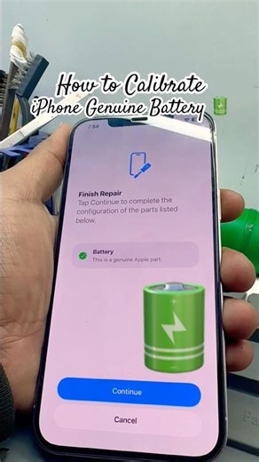 How to Calibrate iPhone battery 🔋 #ytshort #iphone #viralvideo