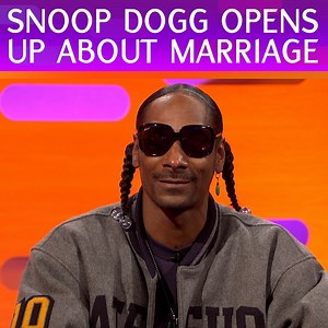 Imagine being married to #SnoopDogg! Do you plan to watch Snoop in #DayShift on #Netflix? | The Graham Norton Show