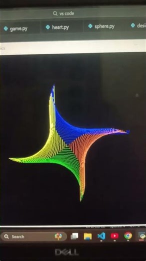 😍 amazing geometry using the python coding in vs code