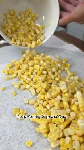 How to Freeze Corn Kernels