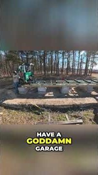 Tiny Cherry Log Goes Into Portable Sawmill! Watch This! #shorts