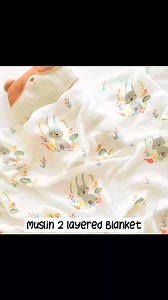 2.7K views | Muslin 2 layered Blankets | Punchi panchi Baby wear | Facebook