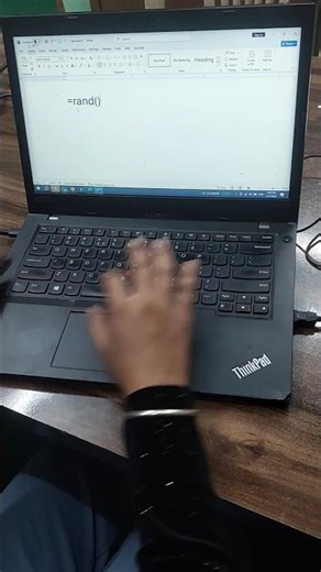 insert paragraph without typing