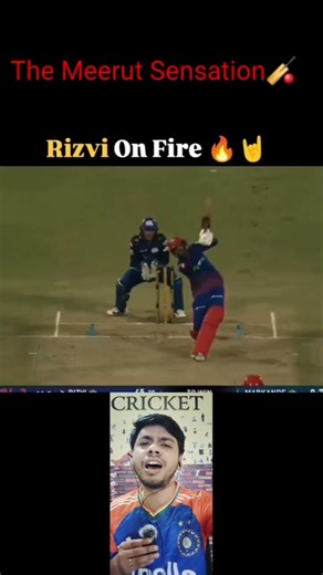 ​The Meerut Sensation! 🏏​"Meerut ki galiyon se nikal kar, Wankhede ke shor tak—Sameer Rizvi