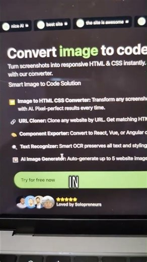 Revolutionize Coding: AI Transforms Images to HTML Instantly!