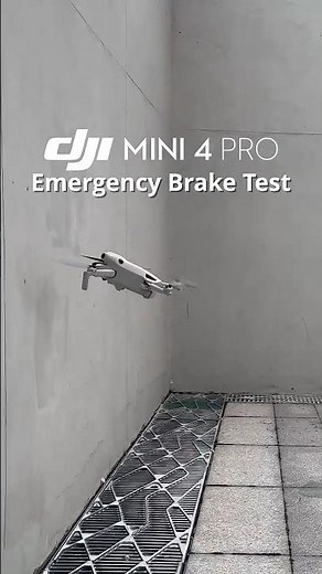 This is what happens when you use the pause button on your DJI Mini 4 Pro drone ⏸️ ✅