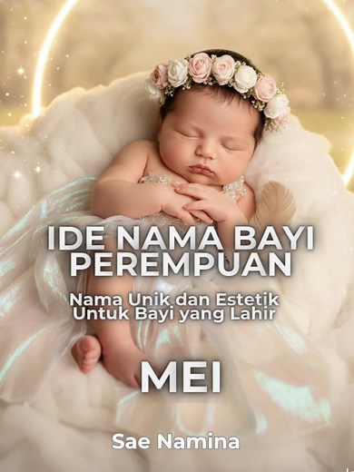 Ide Nama Bayi Perempuan Indah untuk Bulan Mei