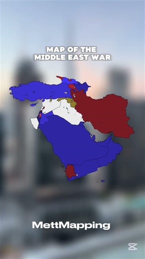 Map of the Middle east war #map #subscribe #history #geography #mapping #iran #israel #war #map #yay