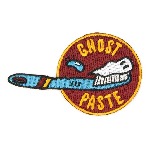 Ghost Paste Embroidered Patch, Iron on Clothing Patches, Custom Embroidery Patch - Etsy