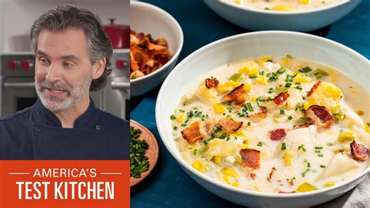 How to make New England fish chowder