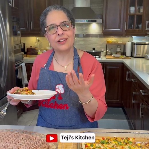 Easy Mexican Enchilada Casserole | Cheesy, Loaded & Delicious with Smoky Green Salsa #tejiskitchen