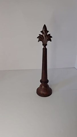 Vintage Fleur De Lis Sculpture Metal Finial Traditions in Light Home Accent - Etsy