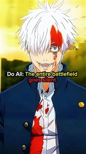 You’re the only person both Gojo and Shanks respect 🫡 #shorts #anime #jujutsukaisen #gojo #viral