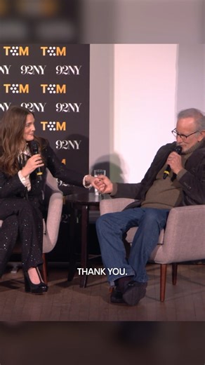 Turner Classic Movies on Instagram: "Actress and producer @DrewBarrymore reflects on how her breakthrough performance in ET ('82) continues to inspire her life and career with filmmaker Steven Spielberg, as they introduce the film at our TCMFF x @92ndstreety NY Pop-Up in New York City."