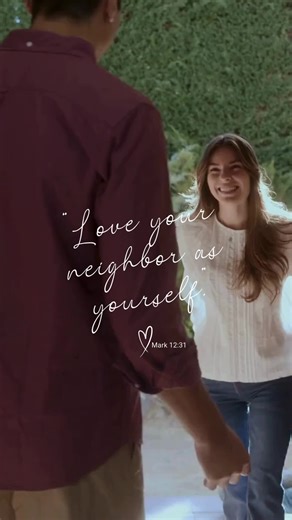 "Love your neighbor as yourself." - Mark 12:31 #bibleverse #loveyourneighbor | Bible Verse of the Day