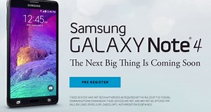 Pre-orders open for the Samsung Galaxy Note 4