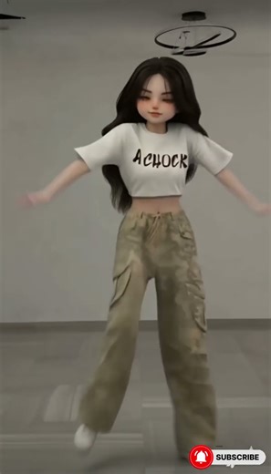 Did she nail this dance? ⚡💃 Bounce & Clap! 👏 The Smoothest 3D Dance #Shorts #shortsvideo