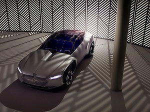 renault design teams celebrate le corbusier with coupé C concept car