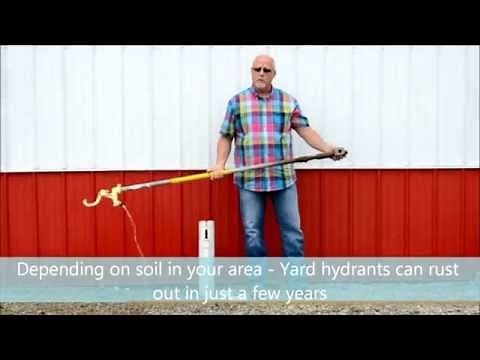 How to Replace a Yard Hydrant (Outdoor Water Hydrant) Without Digging - Yard Hydrant Made Easy™
