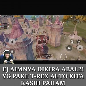 Ej gaming aimnya dikira abal abal !! Yang pake t-rex auto kita kasih paham | Aliens Pubg M