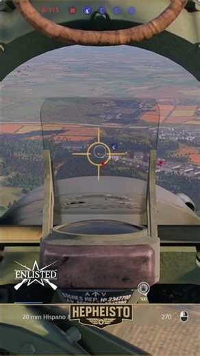 Enlisted BR2 Allies ✈️ Spitfire Bombing Panzer III J & Infantry #Enlisted #Shorts