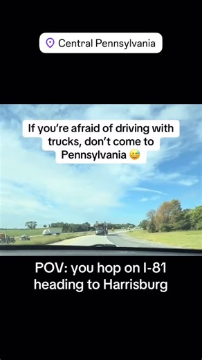 The Capitol on Instagram: "Pa where speed limits are a suggestion lol Video credit via tik tok: @wisterianknots"