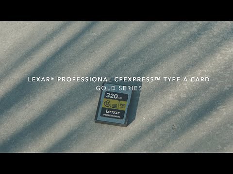 Lexar® Professional CFexpress™ Type A Card GOLD Series