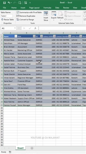 Data Formating #excel #exceltutorial #exceltricks