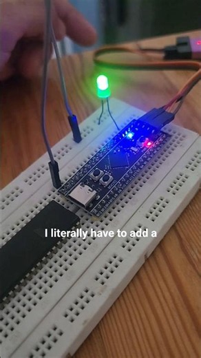 "Hello World" of Embedded Systems #stm32 #electronics #education #ai #coding