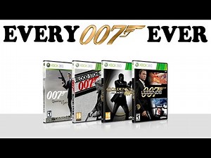Evolution of James Bond 007 Games for XBOX 360 | 2008-2012 (Unboxing + Gameplay)