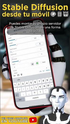 Stable Diffusion desde tu MÓVIL 🤯🦾