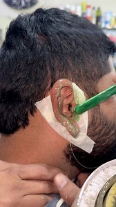 Ear Waxing For Hair Removal 🔥 🤩Fun 🤪 #wax #ukbeardstyles #menstyleuk #fadebeard #SharpLook #mengrooming #FreshBeard #haircare #beardline #Collectibles | Adi Beauty Zone