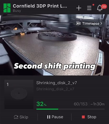 Mike Wagner on Instagram: "Printing 5” shrinking disc tooling test dies tonight. Checking for fit, alignment and checking I am happy before having them machined. #cornfieldcustoms #fabrication #metalshaping #metalshaper #racecar #printer #3d"