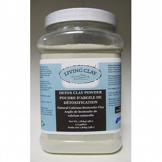Living Clay - Detox Clay Powder - Calcium Bentonite