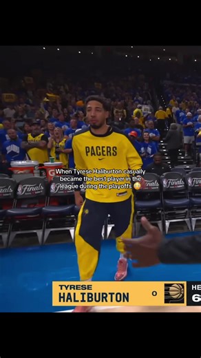 Bro had a game winner every game 💀 #fyp #littlebody2 #nba #tyresehaliburton #playoffs